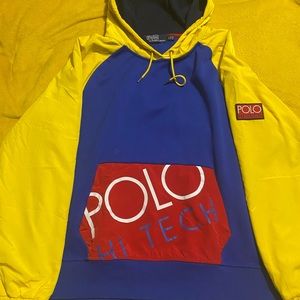 Ralph Lauren polo hi tech hoodie size Large